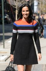 PADMA LAKSHMI Out and About in New York 04/11/2016