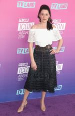 PAGET BREWSTER at TV Land Icon Awards in Santa Monica 04/10/2016
