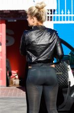 PAIGE VANZANT Arrives at DWTS Studio in Hollywood  04/01/2016