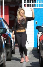 PAIGE VANZANT Leaves Dancing with the Stars Rehersal in Hollywood 04/14/2016