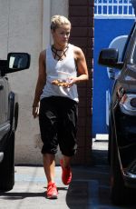 PAIGE VANZANT Leaves DWTS Studio in Hollywood  04/20/2016