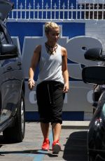 PAIGE VANZANT Leaves DWTS Studio in Hollywood  04/20/2016