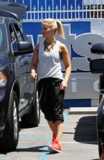 PAIGE VANZANT Leaves DWTS Studio in Hollywood  04/20/2016