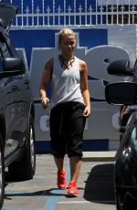 PAIGE VANZANT Leaves DWTS Studio in Hollywood  04/20/2016