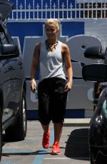 PAIGE VANZANT Leaves DWTS Studio in Hollywood  04/20/2016