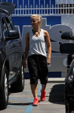 PAIGE VANZANT Leaves DWTS Studio in Hollywood  04/20/2016