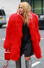 PALOMA FAITH Leaves BBC Radio 1 Studio in London 03/18/2016