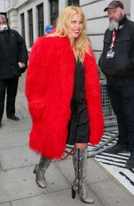 PALOMA FAITH Leaves BBC Radio 1 Studio in London 03/18/2016