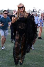 PARIS HILTON at Coachella Valley Music and Arts Festival in Indio 04/15/2016