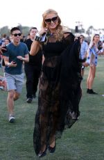 PARIS HILTON at Coachella Valley Music and Arts Festival in Indio 04/15/2016