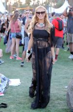 PARIS HILTON at Coachella Valley Music and Arts Festival in Indio 04/15/2016