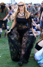 PARIS HILTON at Coachella Valley Music and Arts Festival in Indio 04/15/2016