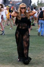 PARIS HILTON at Coachella Valley Music and Arts Festival in Indio 04/15/2016