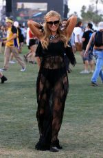 PARIS HILTON at Coachella Valley Music and Arts Festival in Indio 04/15/2016