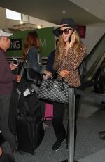 PARIS HILTON at Los Angeles International Airport 04/13/2016