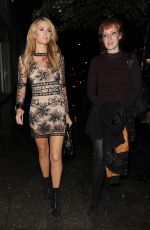 PARIS HILTON at Tape Nightclub in London 04/27/2016