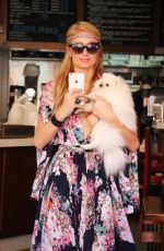 PARIS HILTON Shopping at Anastasia in Beverly Hills 04/21/2016
