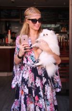 PARIS HILTON Shopping at Anastasia in Beverly Hills 04/21/2016