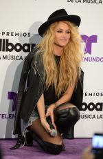 PAULINA RUBIO at Billboard Latin Music Awards in Miami 04/28/2016