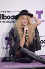 PAULINA RUBIO at Billboard Latin Music Awards in Miami 04/28/2016