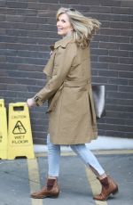PENNY LANCASTER Leaves ITV Studios in London 04/28/2016