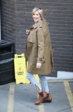 PENNY LANCASTER Leaves ITV Studios in London 04/28/2016