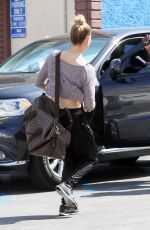 PETA MURGATROYD Arrives at DWTS Studio in Hollywood 04/22/2016