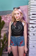 PEYTON LIST at H&M Loves Coachella Pop Up in Indio 04/15/2016