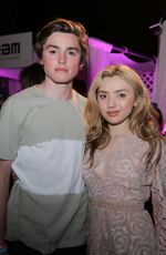 PEYTON LIST at Nylon Midnight Garden Party at Coachella 04/15/2016