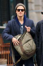 PHOEBE TONKIN and Paul Wesley Out in New York 03/25/2016