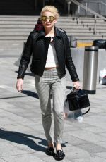 PIXIE LOTT Out and About in London 04/20/2016