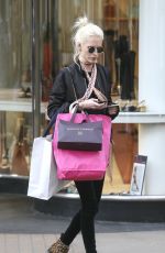 POPPY DELEVINGNE Out Shopping in London 03/23/2016