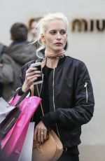 POPPY DELEVINGNE Out Shopping in London 03/23/2016