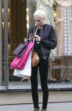 POPPY DELEVINGNE Out Shopping in London 03/23/2016