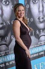 Pregnant ERIKA CHRISTENSEN at 