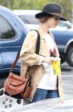 RACHEL BILSON Out Shopping in Los Angeles 04/08/2016