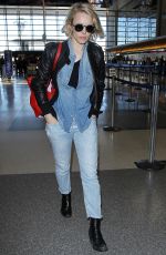 RACHEL MCADAMS at LAX Airport in Los Angeles 04/12/2016