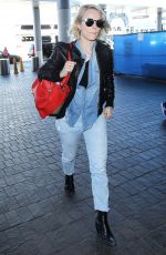 RACHEL MCADAMS at LAX Airport in Los Angeles 04/12/2016