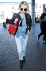 RACHEL MCADAMS at LAX Airport in Los Angeles 04/12/2016