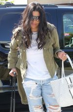 RACHEL ROY Arrives at Her Home in Los Angeles 04/25/2016