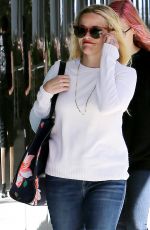 REESE WITHERSPOON and AVA PHILLIPE Out and About in Los Angeles 04/25/2016