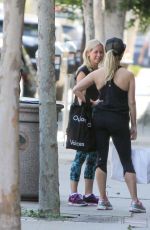 REESE WITHERSPOON Leaves a Gym in Los Angeles 04/18/2016