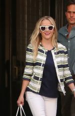 REESE WITHERSPOON Out and About in New York 04/15/2016