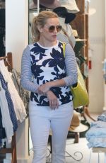 REESE WITHERSPOON Out Shopping in Brentwood 03/31/2016