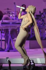 RIHANNA Performs at a Concert in Vancouver 04/23/2016