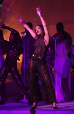 RIHANNA Performs at a Concert in Vancouver 04/23/2016