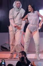 RIHANNA Performs at a Concert in Vancouver 04/23/2016
