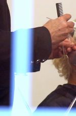 RITA ORA at a Hair Salon in Vancouver 04/13/2016