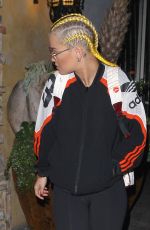 RITA ORA at El Compadre Restaurant in West Hollywood 04/06/2016