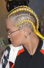 RITA ORA at El Compadre Restaurant in West Hollywood 04/06/2016